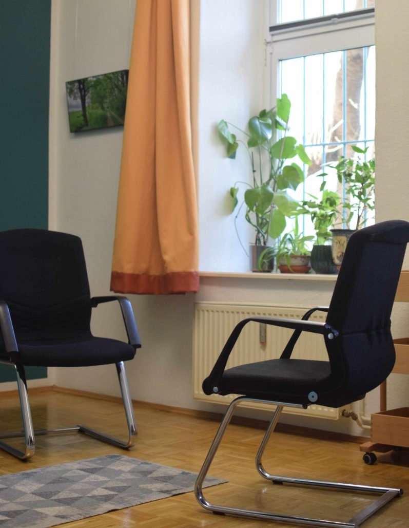 Gemütlicher Praxisraum - Pflugstraße 8, Berlin-Mitte Ruhiger Praxisraum für Coaching und Gestalttherapie